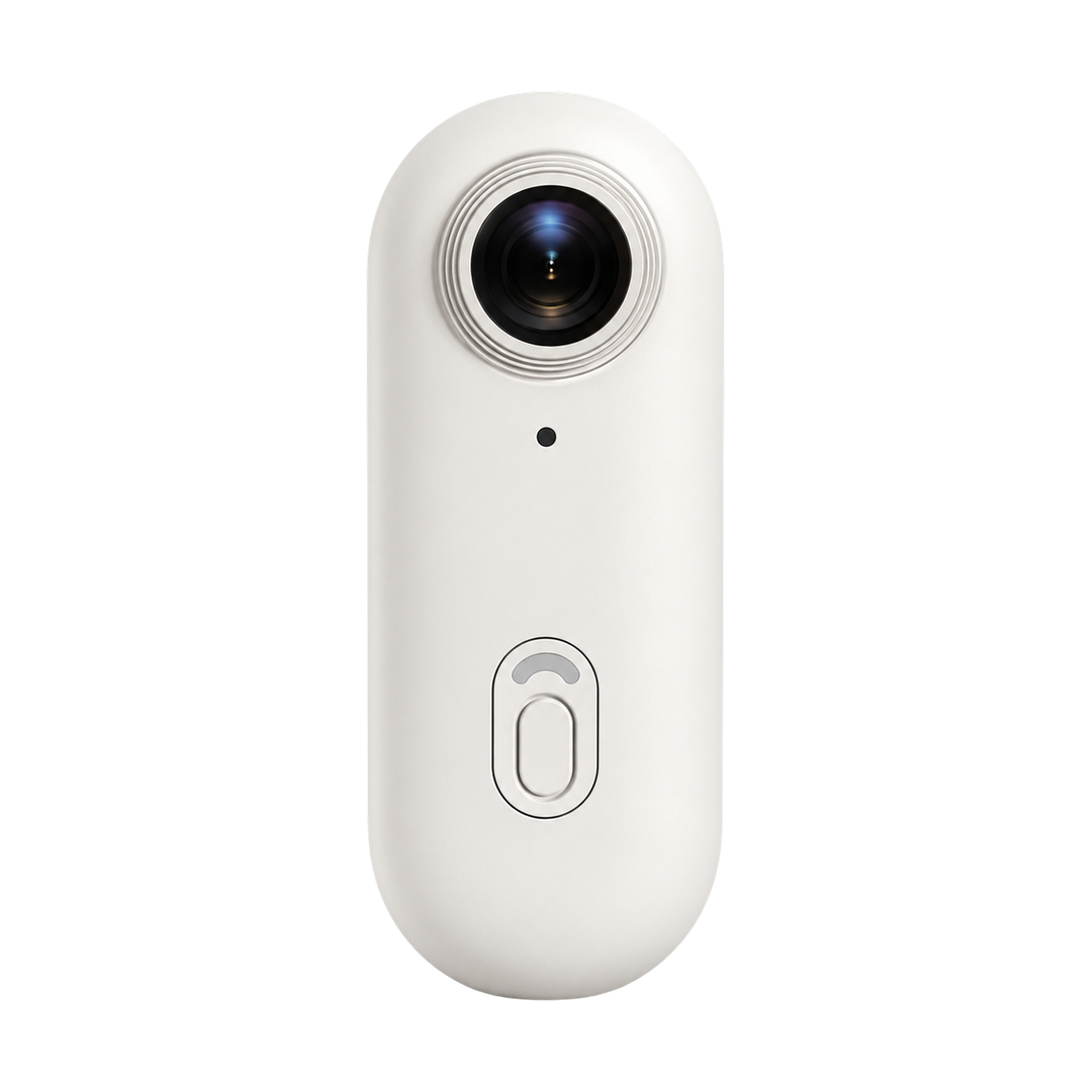 1080p Wi-Fi Magnetic Sports Camera - White — 01