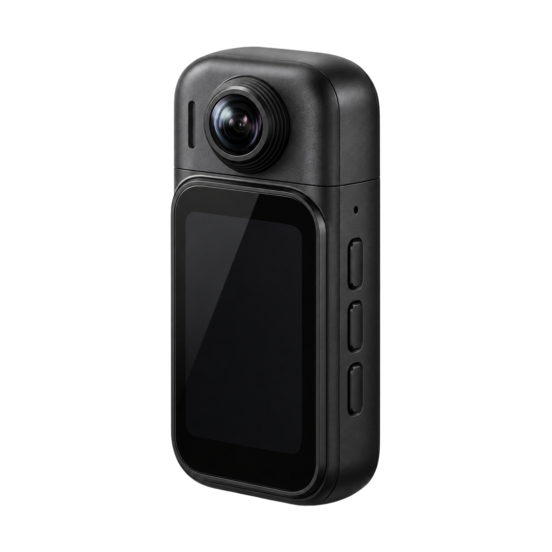 1080p Wi-Fi Thumb Camera with Touch Screen - Black — 02