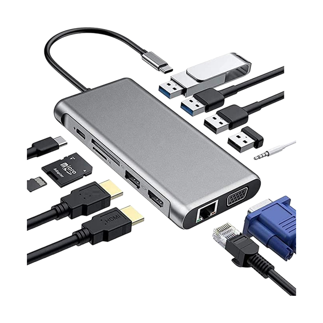 12-in-1 USB-C Docking Station — 01