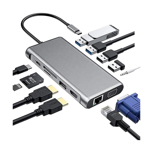 12-in-1 USB-C Docking Station — 01