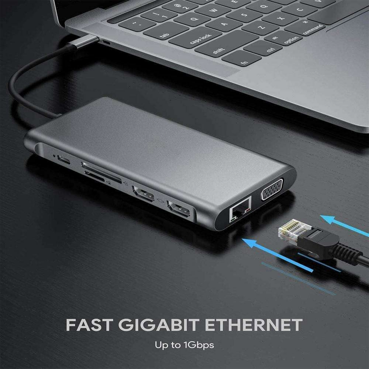 12-in-1 USB-C Docking Station — 03