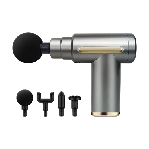 25W Mini Deep-Tissue Massage Gun - Black — product view