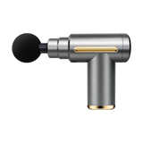 25W Mini Deep-Tissue Massage Gun - Black — box front back