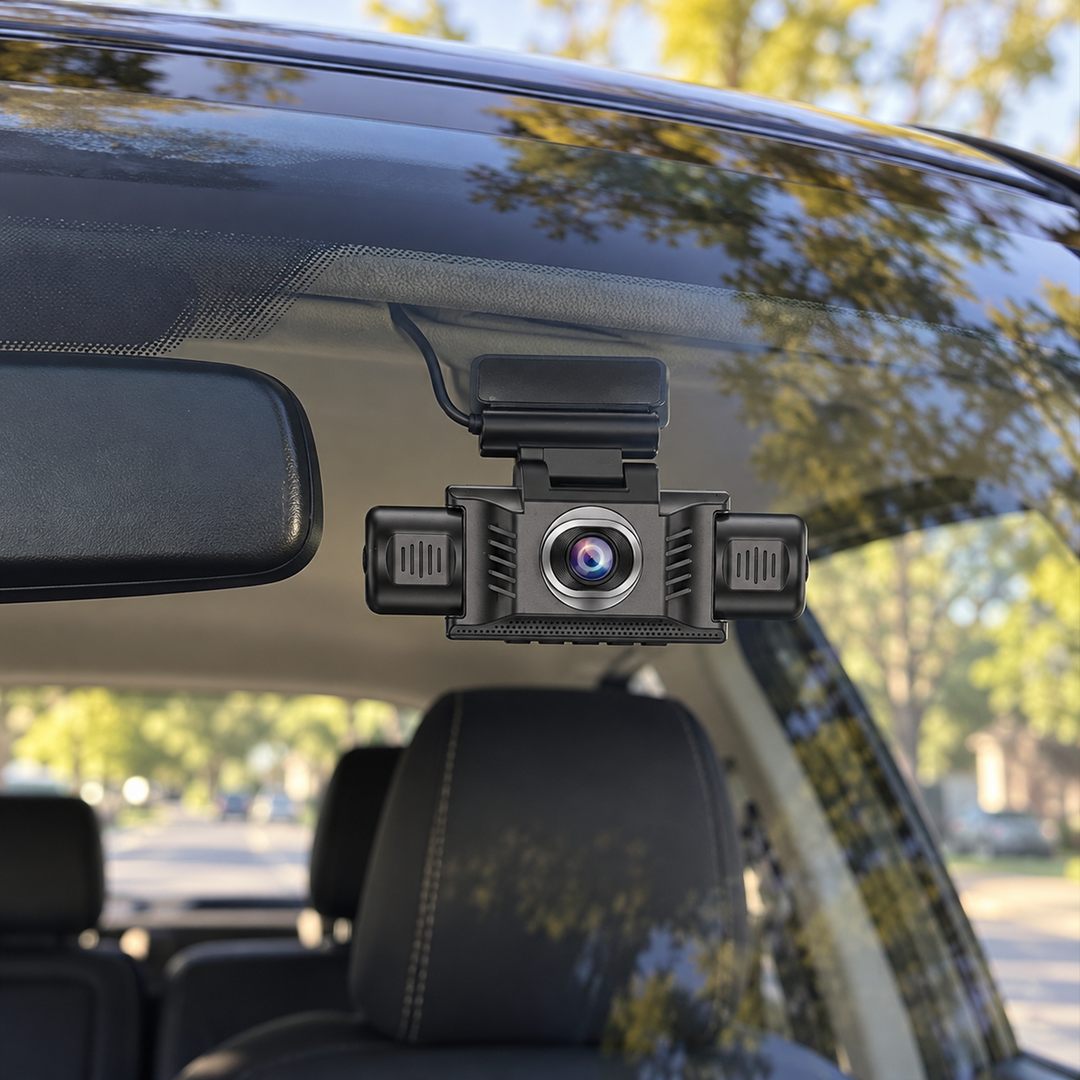 4-Channel 1080p Wi-Fi Dash Cam with 3-inch Screen — 06