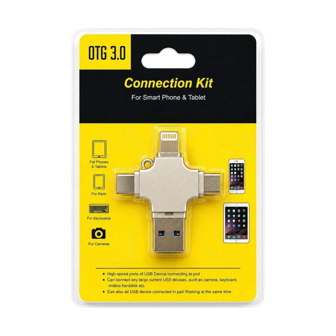 4-in-1 OTG Connection Kit — 01