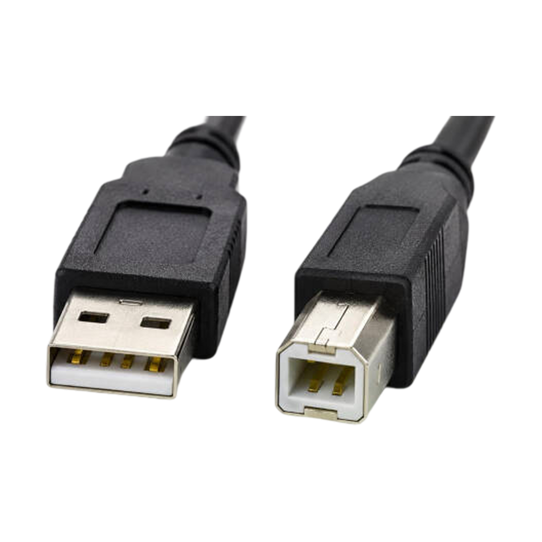 5m Black USB Printer Cable — 03