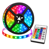 5m RGB LED Strip Light with Remote and 12V Adapter — 04