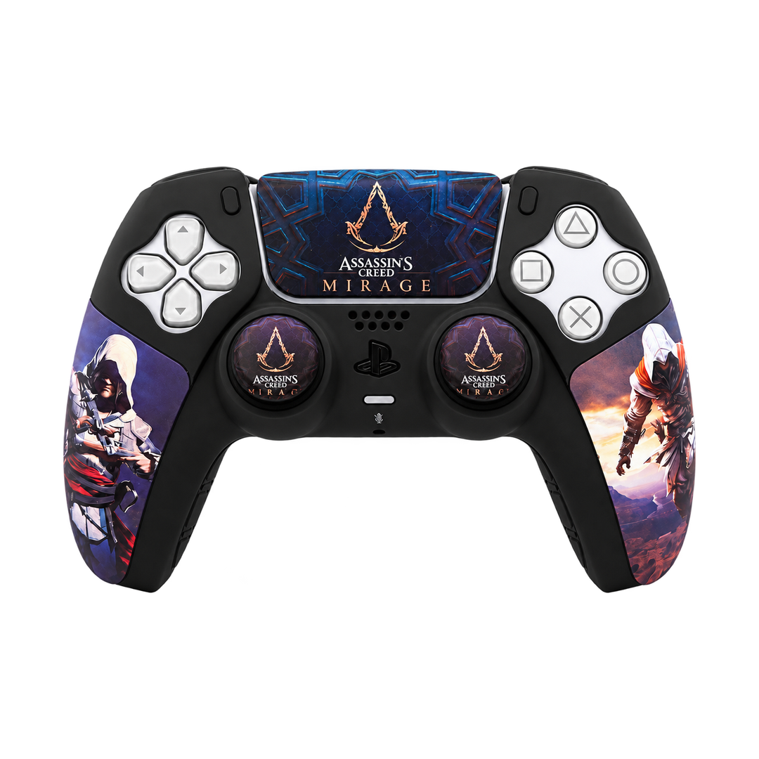 Assassin's Creed Mirage Silicone Skin for PS5 DualSense Controller — front
