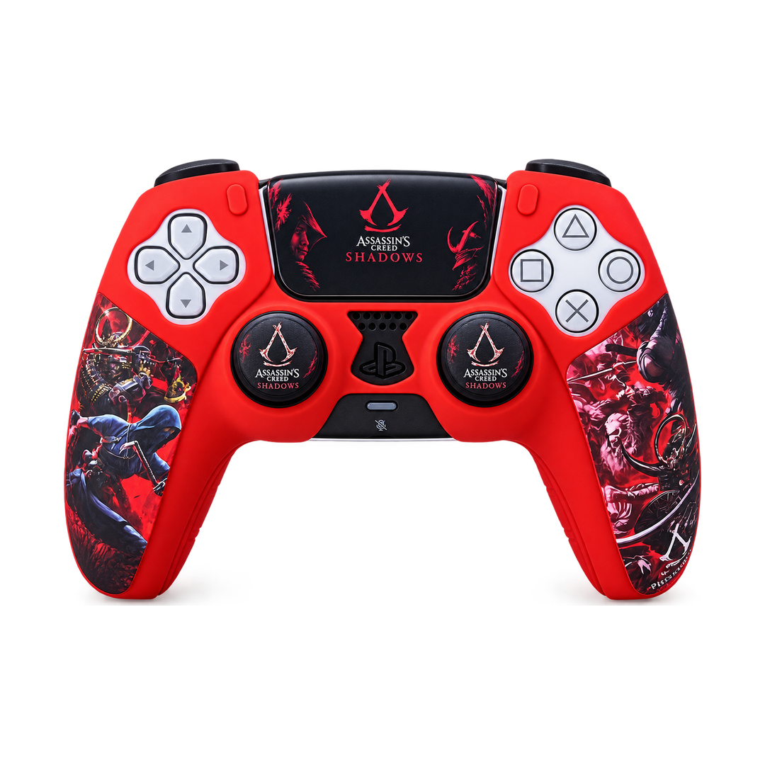 Assassin's Creed Shadows Silicone Skin for PS5 DualSense Controller — front