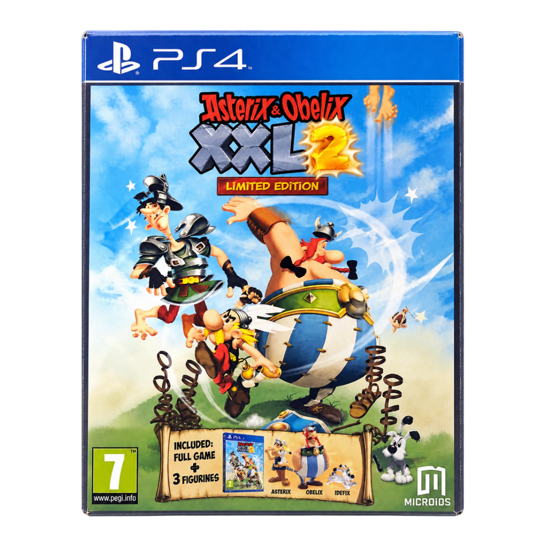 Asterix & Obelix XXL 2 - Limited Edition - PS4 — limited edition front case