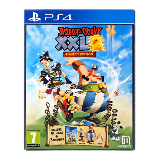 Asterix & Obelix XXL 2 - Limited Edition - PS4 — limited edition front case