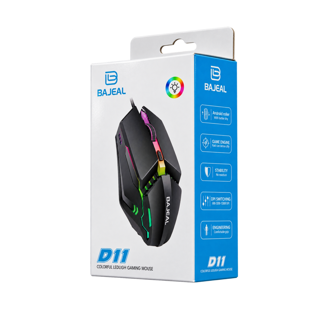BAJEAL D11 Colorful Gaming Mouse — 05