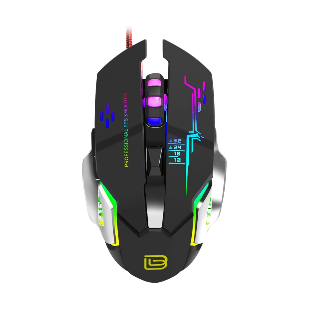 BAJEAL G8 Luminous Gaming Mouse — front view