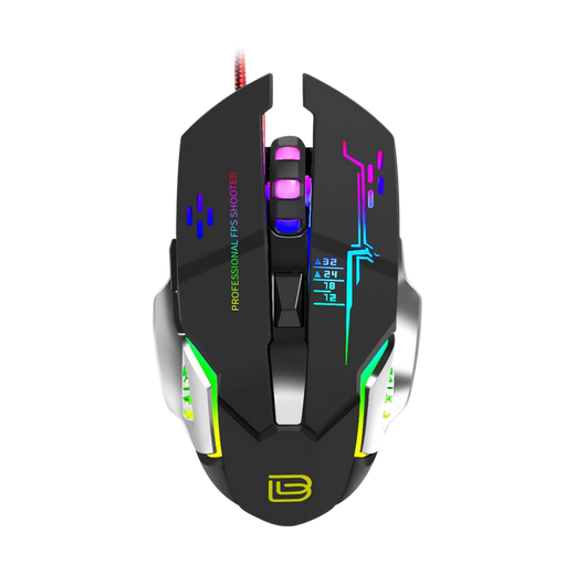 BAJEAL G8 Luminous Gaming Mouse — front view