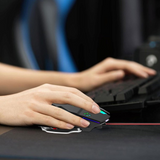 BAJEAL G8 Luminous Gaming Mouse — in use