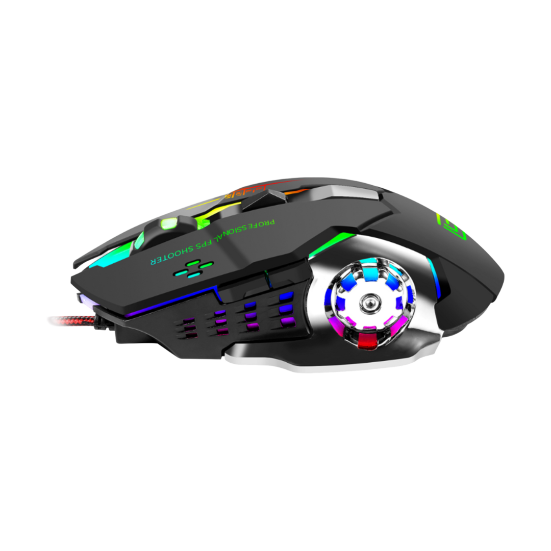BAJEAL G8 Luminous Gaming Mouse — side view