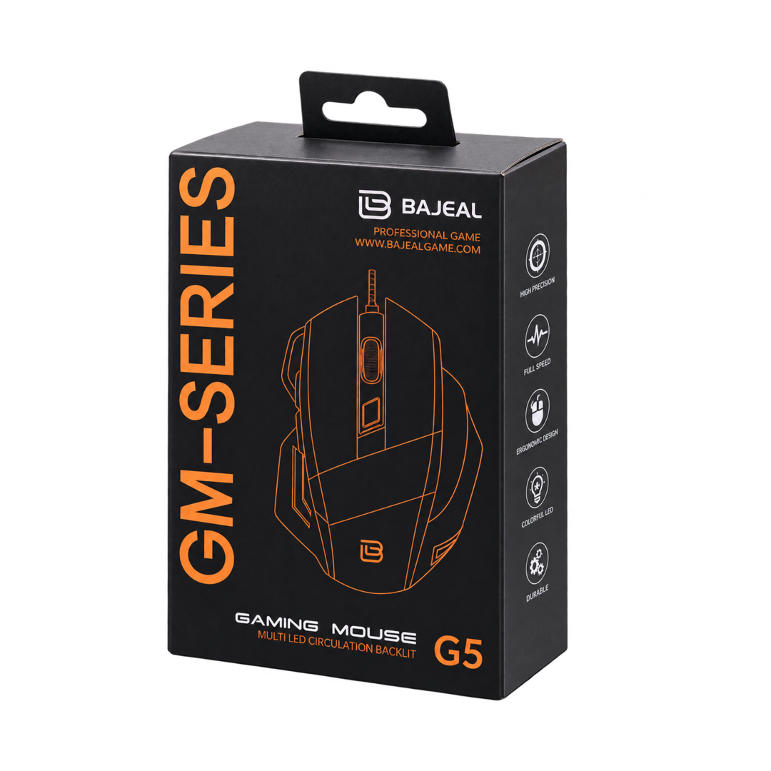 BAJEAL GM-Series G5 Gaming Mouse — 01