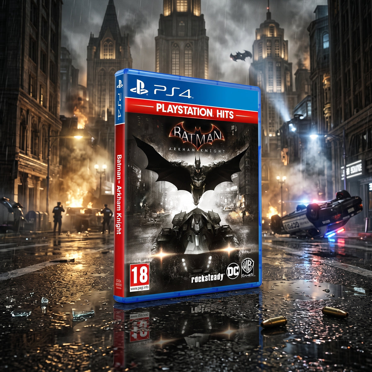 Batman: Arkham Knight - PS4 (PlayStation Hits) — artwork