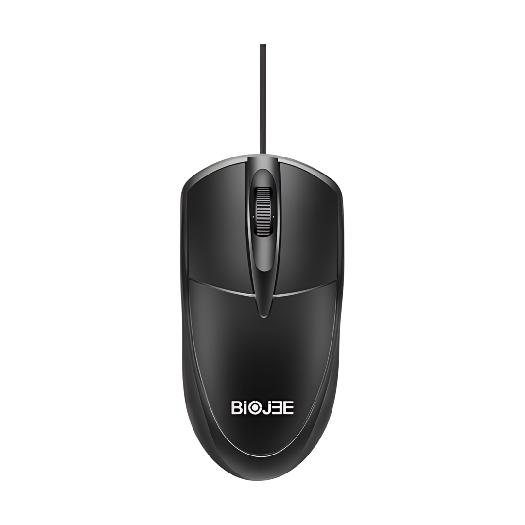 BIOJEE E100 Wired USB Optical Mouse — 01