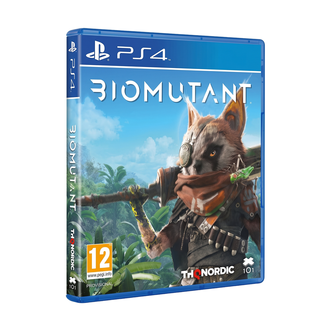 Biomutant - PS4 — angled case