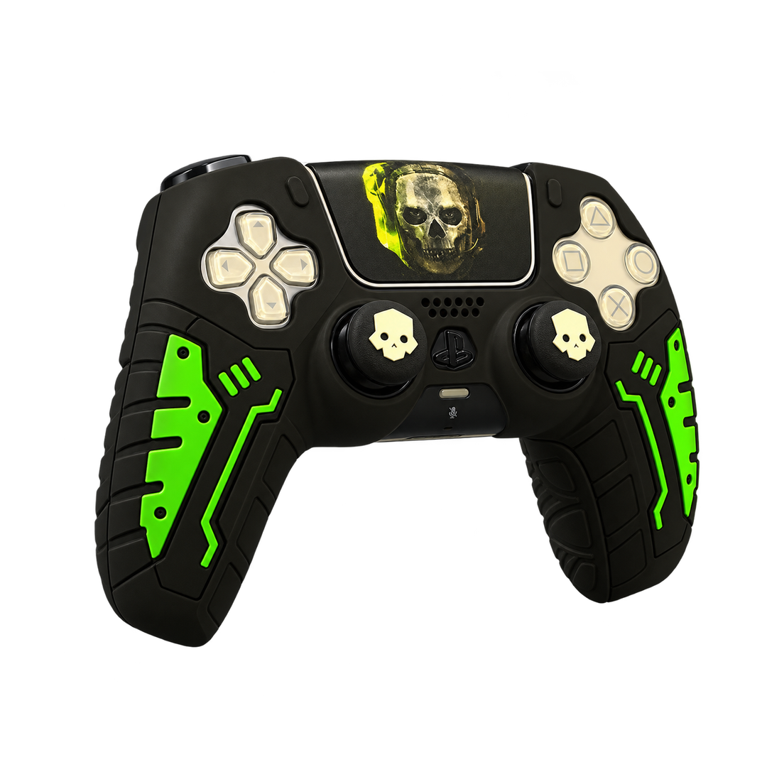 Call of Duty Ghost Silicone Skin for PS5 DualSense Controller — 01