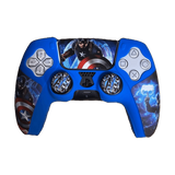 Captain America Silicone Skin for PS5 DualSense Controller — front