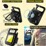 COB Rechargeable Keychain Light — 02