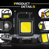 COB Rechargeable Keychain Light — 03