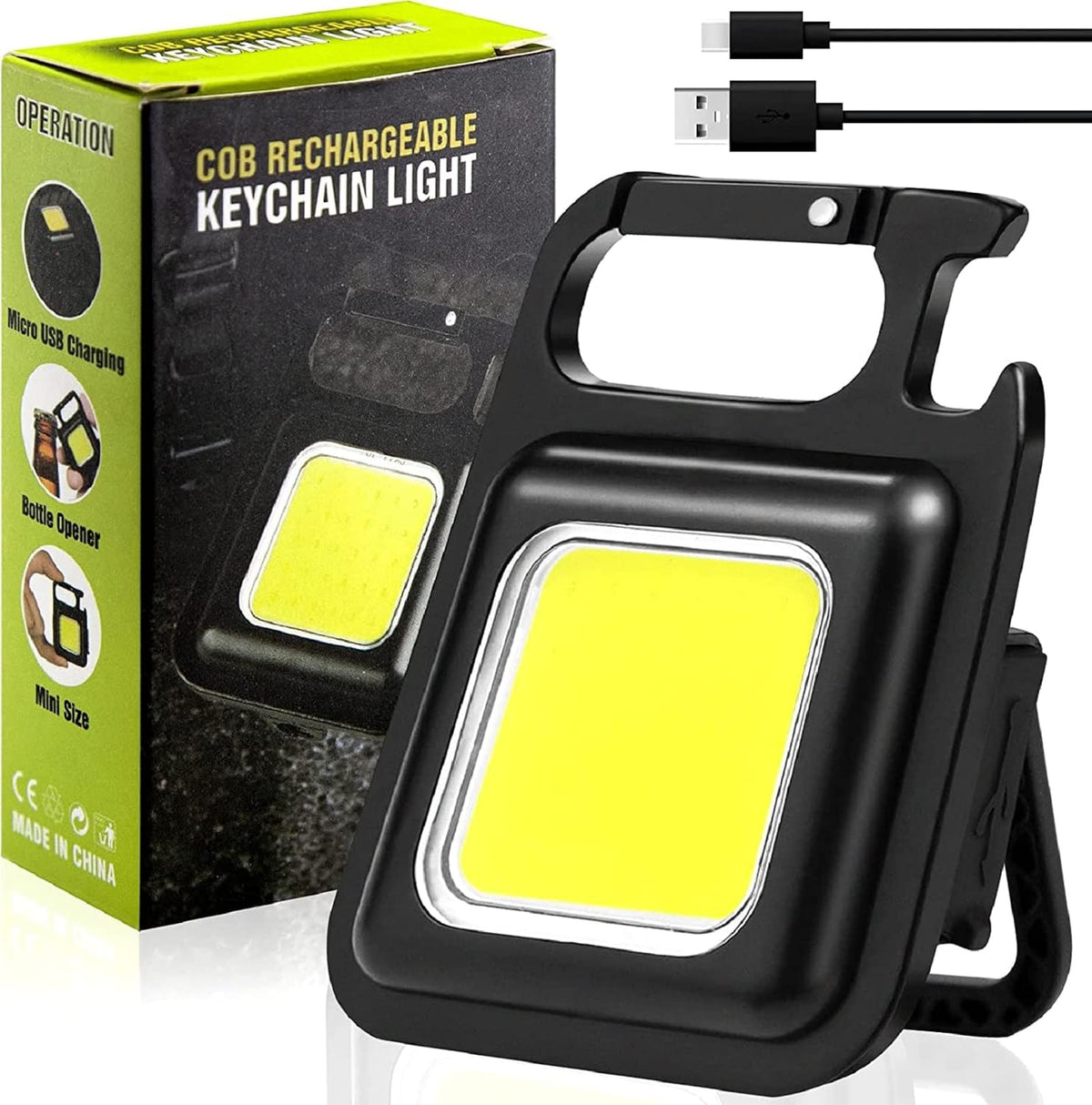 COB Rechargeable Keychain Light — 05