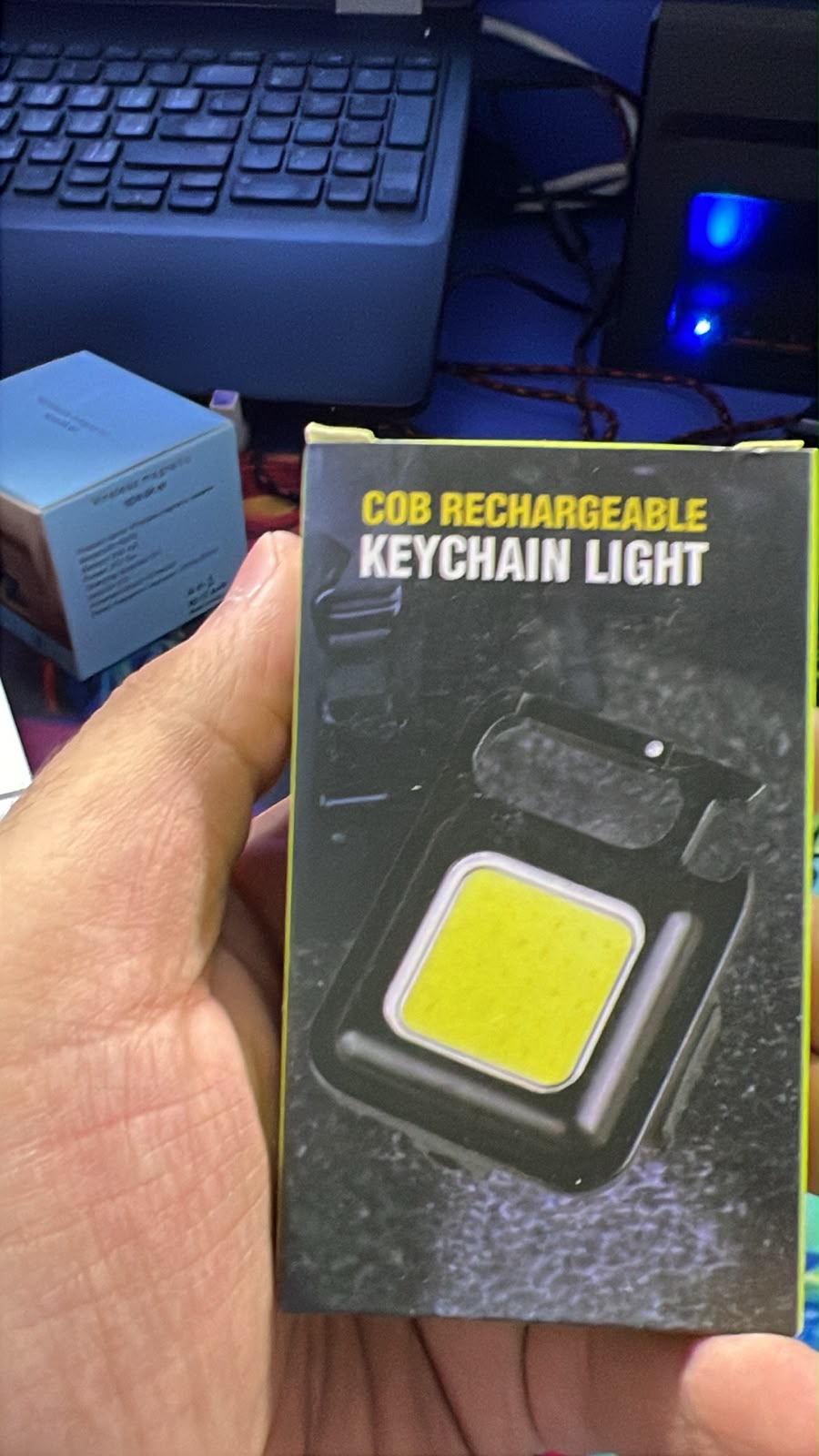 COB Rechargeable Keychain Light — 07
