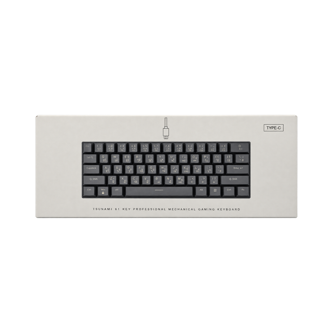 Compact Mechanical Gaming Keyboard - Blue Switch — 04