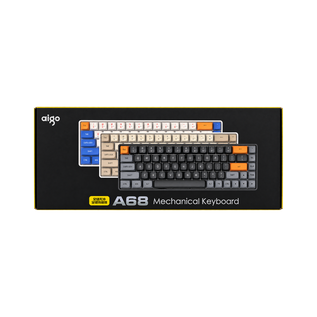 Compact Mechanical Keyboard - Beige — 01