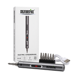 CreationSpace Electric Precision Screwdriver with Magnetic Bits — gray product accessories packaging