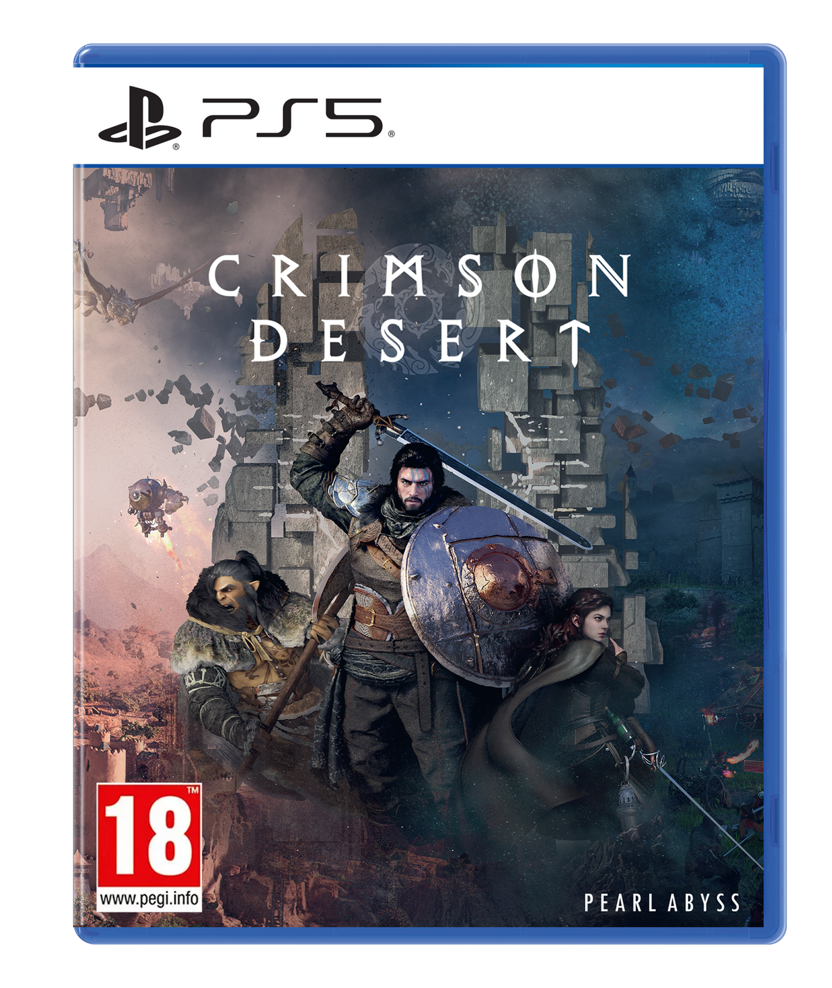 Crimson Desert Day One Edition - PS5 — front case