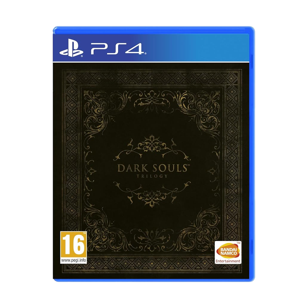 Dark Souls Trilogy - PS4 — angled case