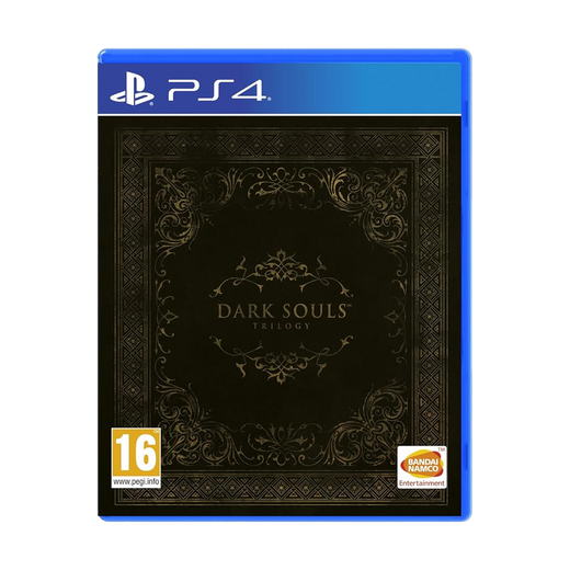 Dark Souls Trilogy - PS4 — angled case