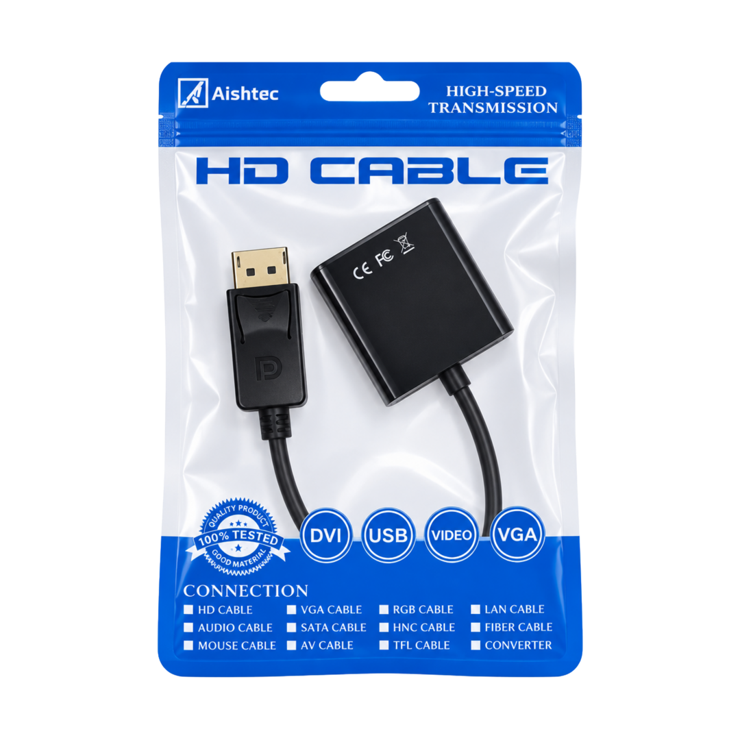 DisplayPort to VGA Adapter — 03