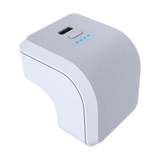 DOBE 1600mAh Battery Pack for PS5 DualSense and DualSense Edge — white product angled