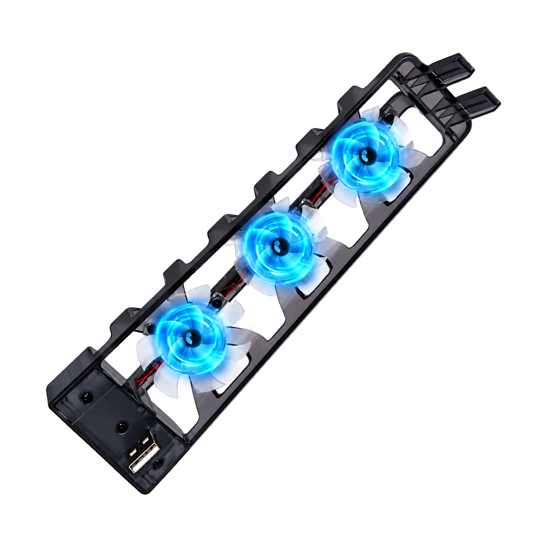 DOBE TP5-1523E Cooling Fan for Original PS5 (Fat) — dobe black front