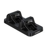 DOBE Dual Charging Dock for PS4 DualShock 4 Controllers — black angled