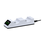 DOBE TP5-0508M Dual Charging Dock with LED Display for PS5 - White — white front