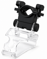 DOBE TP5-0573 Phone Clip and Holder for PS5 DualSense Controller — black in use 2
