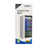 DOBE Storage Stand for Game Cases and Discs — box white packaging