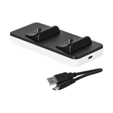 DOBE TP5-0591 Dual Charging Dock for PS5 Controllers - Black — black white product set
