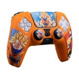 Dragon Ball Z Silicone Skin for PS5 DualSense Controller — front