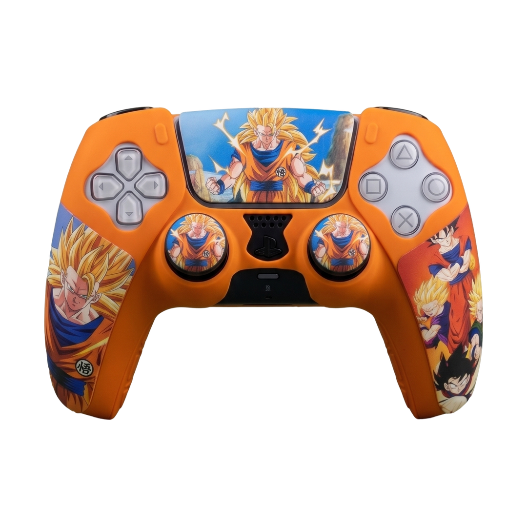Dragon Ball Z Silicone Skin for PS5 DualSense Controller — rear