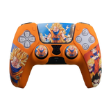 Dragon Ball Z Silicone Skin for PS5 DualSense Controller — rear