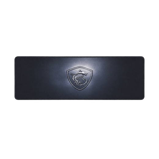 Extended Gaming Mouse Pad — charcoal dragon shield 01