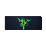 Extended Gaming Mouse Pad — green snake 01