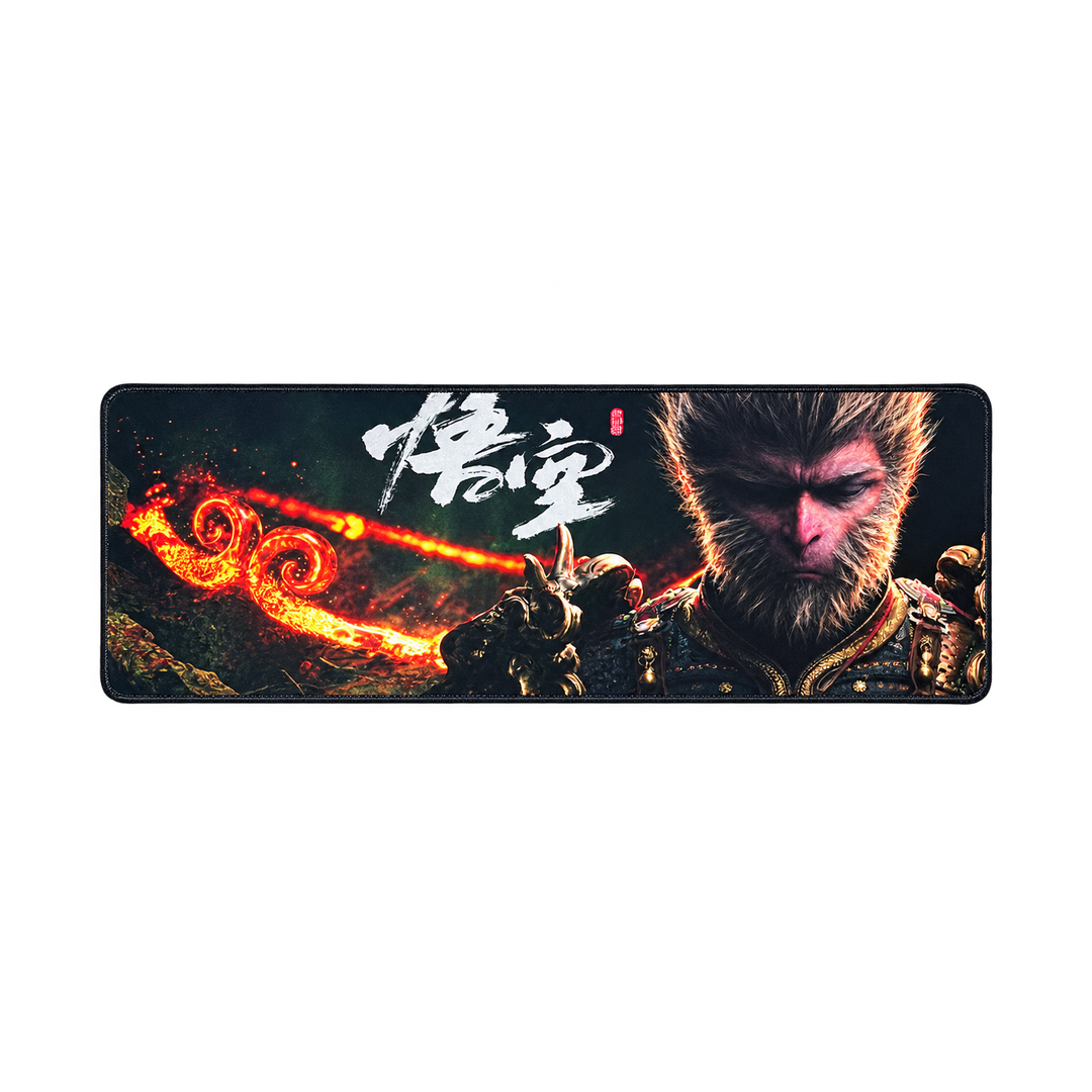Extended Gaming Mouse Pad — monkey warrior 01